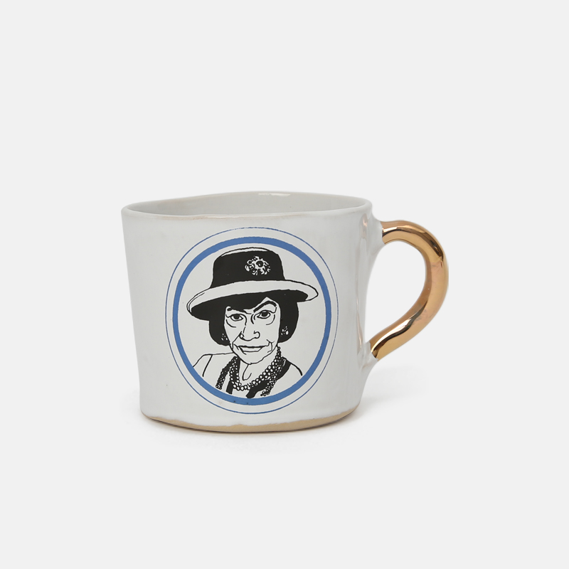 名人头像系列 可可香奈儿马克杯