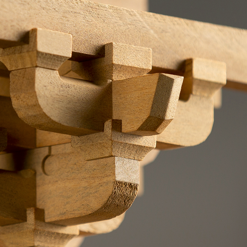 用榫卯积木亲手搭中国古建筑,get千年不倒的秘密